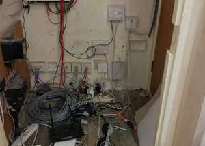 IT Cabling Disaster On The Floor
