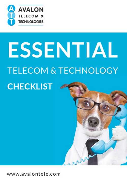 Avalon Telecom & Technologies checklist