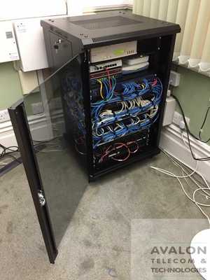 Comms Cabinet IT Cabling